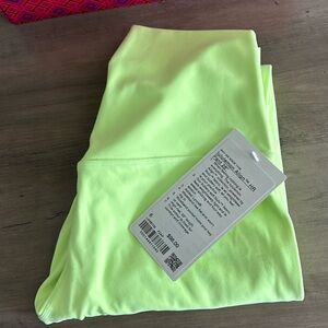 LuLulemon align HR pant 28” Faded zap